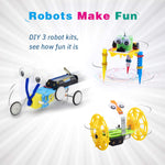 Electric Motor Robotic Science Kits for making robots in fun way