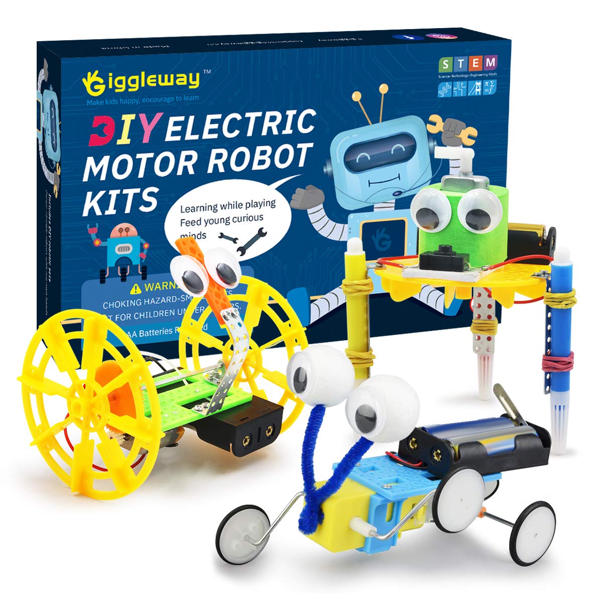 Robotics STEM Science Kits, Robot Building Kit for Kids, Electronic Toys  Science Experiments Engineering Projects for Girls, DIY Activities STEM