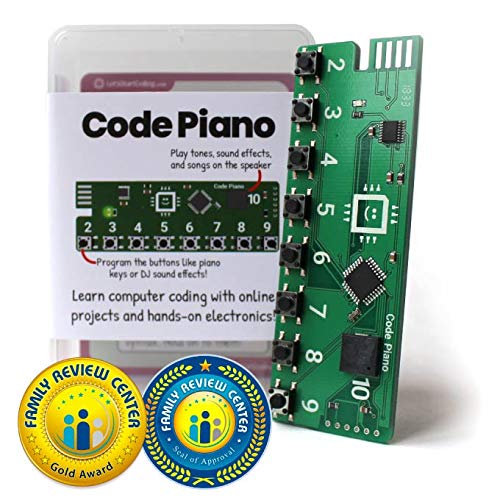 Code Piano S.T.E.M. Coding Toy for Kids 8-12, Learn Real Coding and  TechSkills, Includes Access to 20+ Online Projects