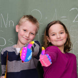 KITY LED Flashing Gloves for Kids Blue