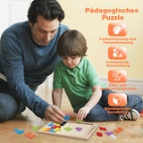 BrainWorks Wooden Tetris Puzzle | Developmental Play | 3+