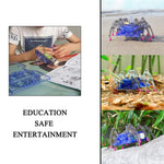 DIY Spider robot building kit to develop power understanding in kids