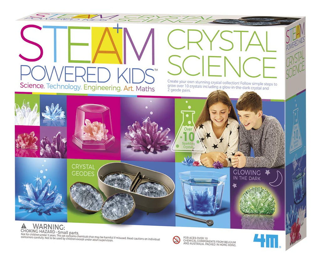 Science Guru Crystal Growing Kit, Science + Art+ Math