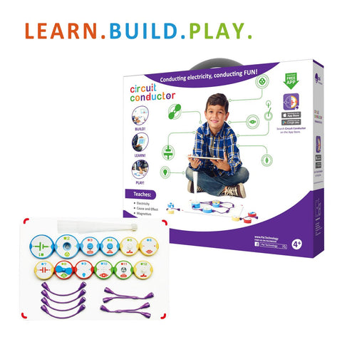Science circuit conductor kit for kids