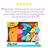 Flip Fish Baby Toy for developing creativity