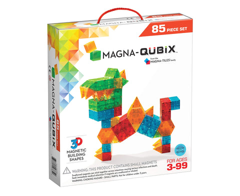 3D magnetic building kit for kids