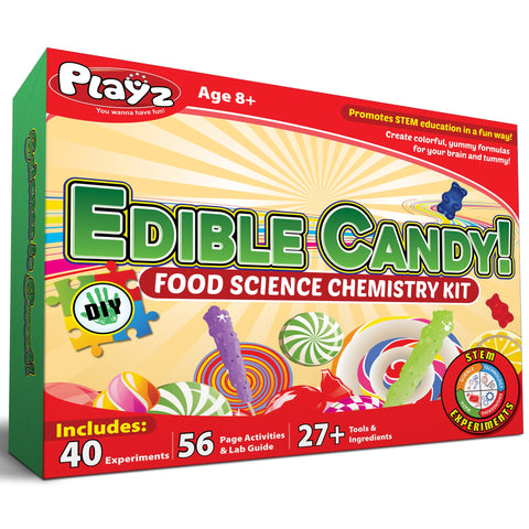 Get in My Belly Edible Candy! Food Science STEM Chemistry Kit for kids