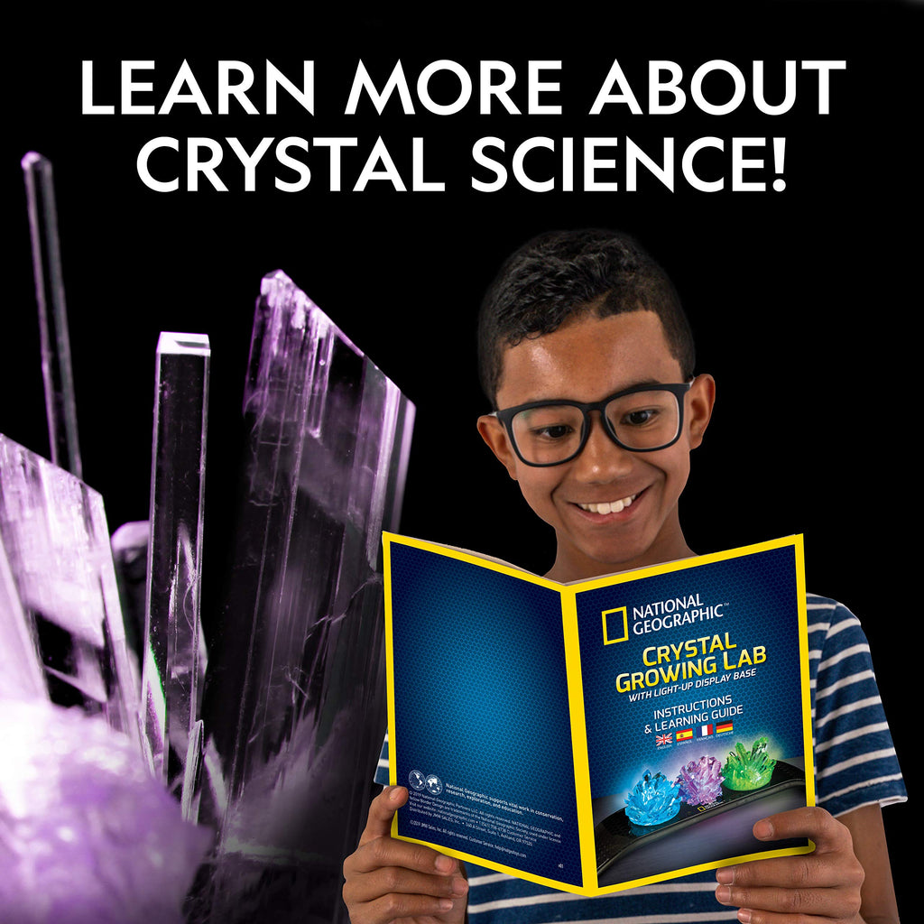 Science Guru Crystal Growing Kit, Science + Art+ Math